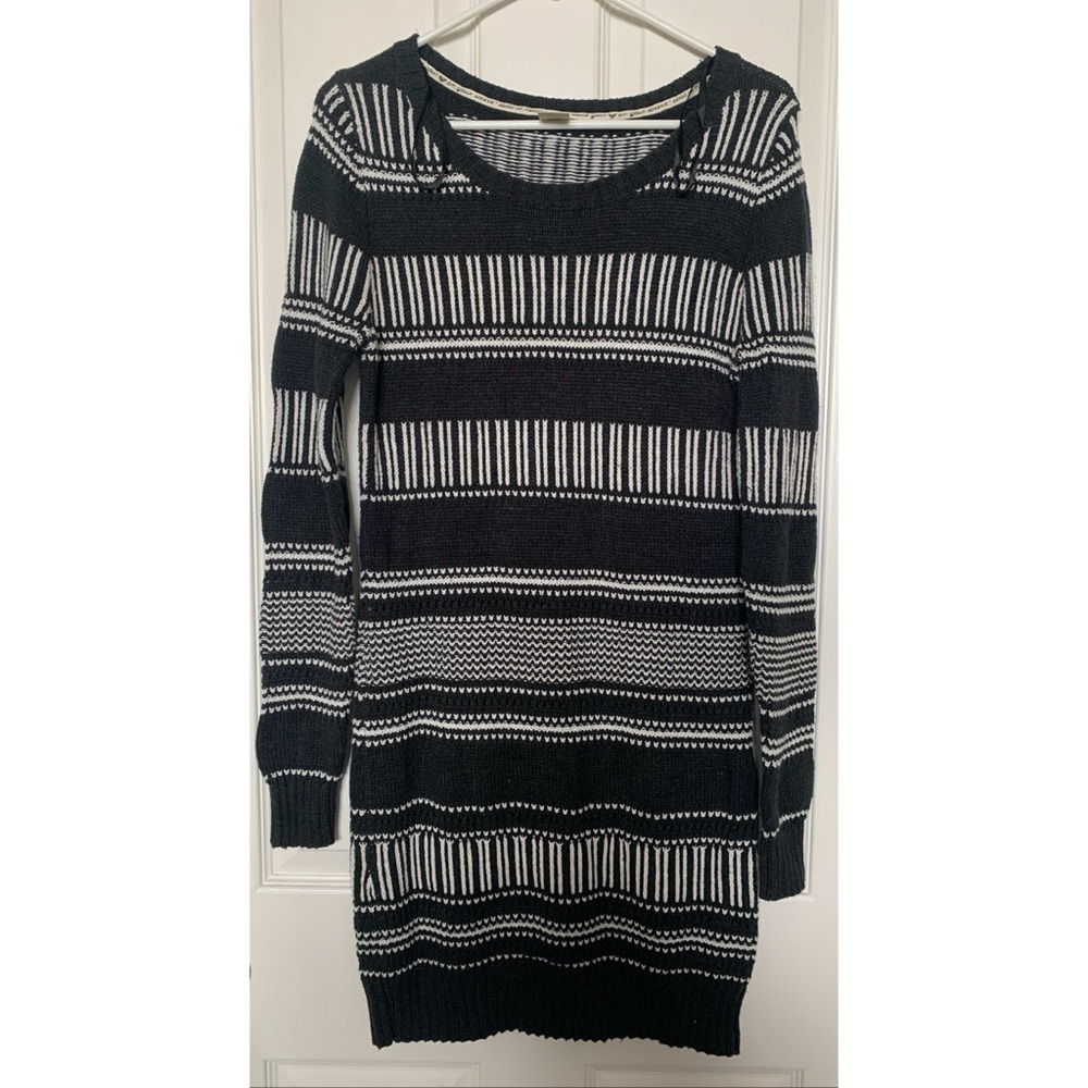 Roxy Gray Sweater Dress Women’s Size Large